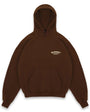 SUMMIT LUXURY ESSENTIALS HOODIE - BROWN