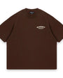 SUMMIT LUXURY ESSENTIALS T-SHIRT - BROWN