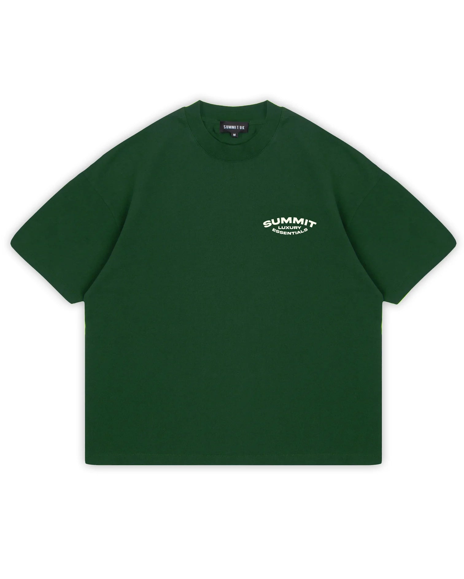 SUMMIT LUXURY ESSENTIALS T-SHIRT - HUNTER GREEN