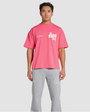 ANNIE HOOD College T-Shirt Pink