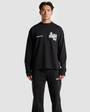 Annie Hood Longsleeve T Shirt Black/Beige