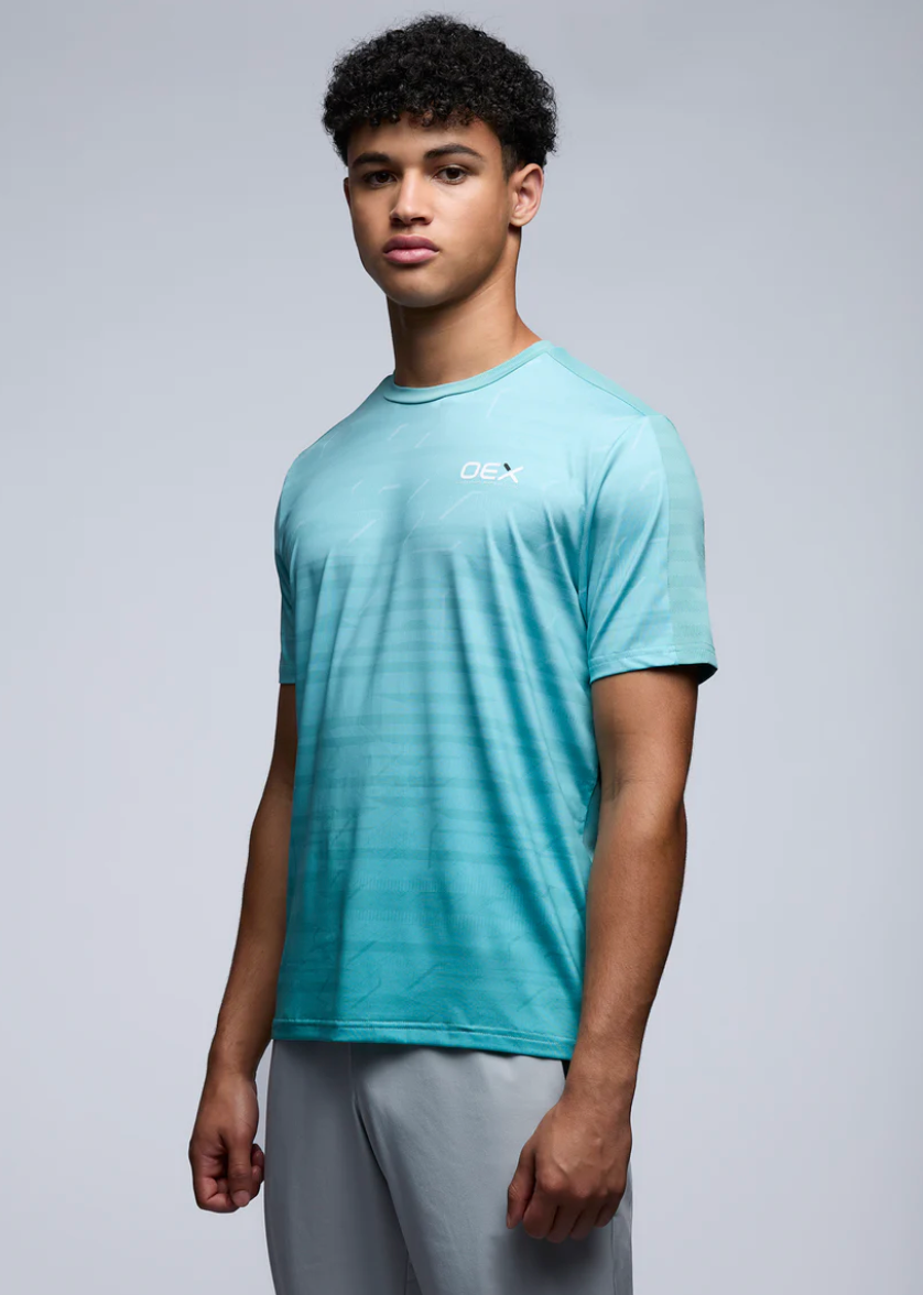 OEX HELMER T SHIRT LIGHT GREEN