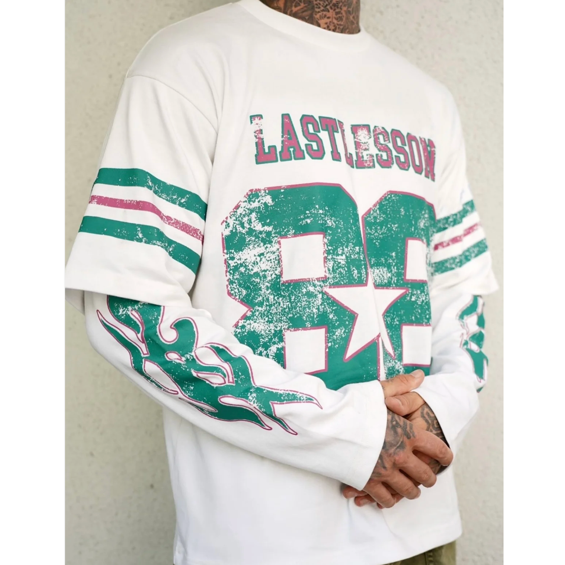 Last Lesson Double Sleeve Jersey