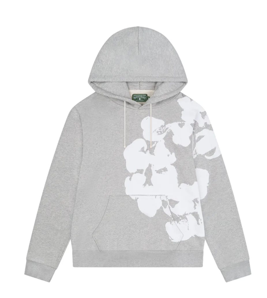 Denim Tears Big Wreath Hoodie (Grey)