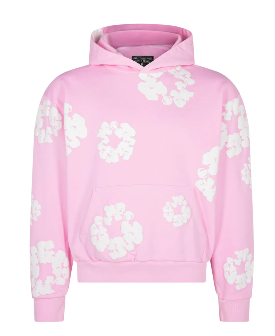 Denim Tears Pink Hoodie