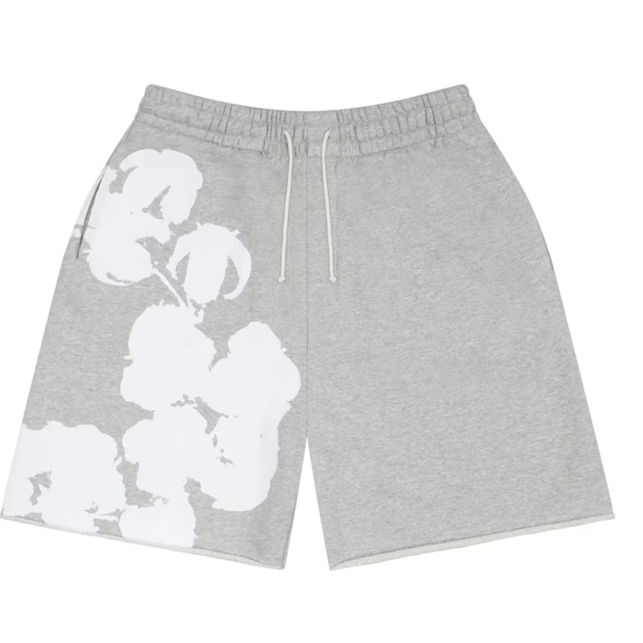 Denim Tears Big Wreath Shorts (Grey)