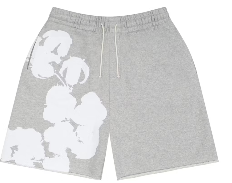 Denim Tears Big Wreath Shorts (Grey)