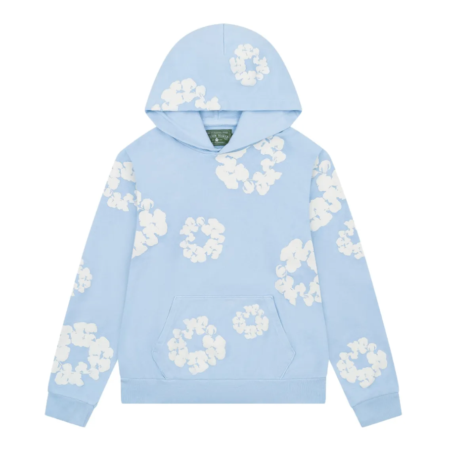 Denim Tears Powder Blue Hoodie