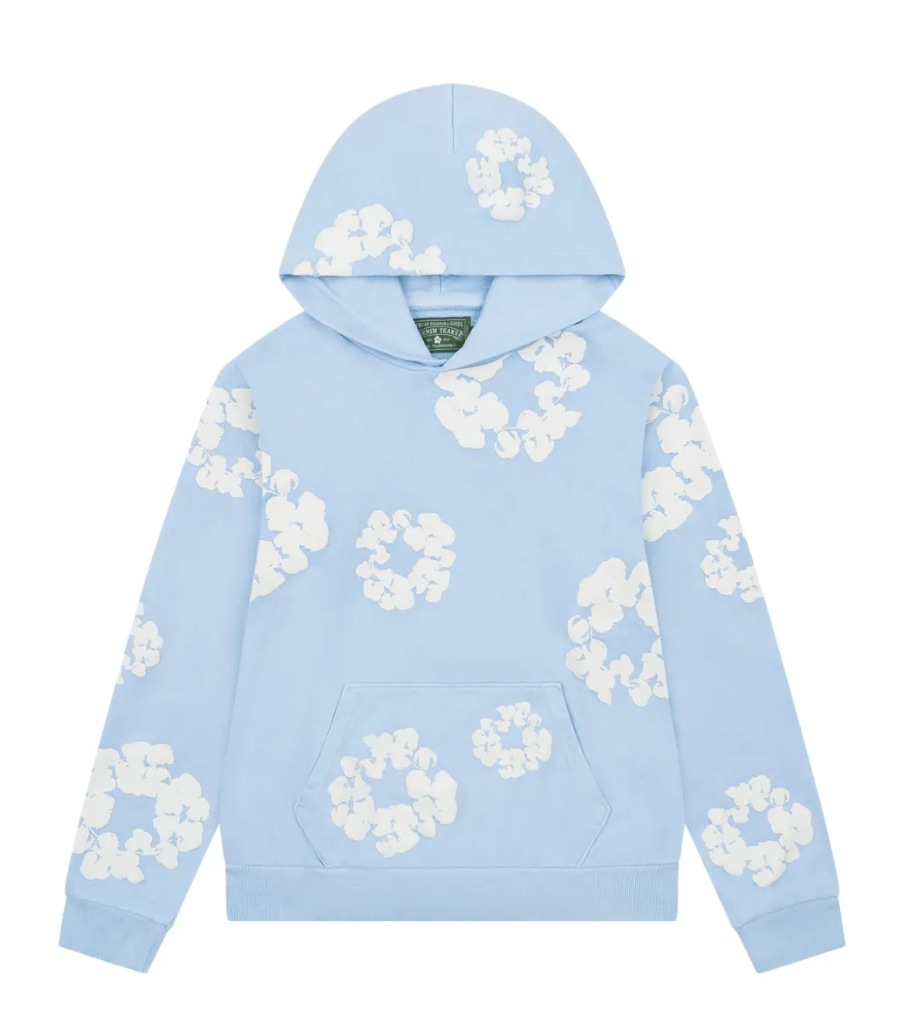 Denim Tears Powder Blue Hoodie