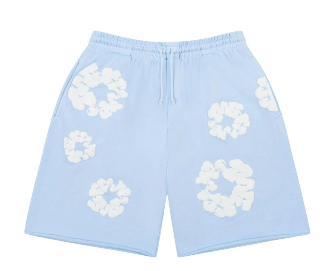 Denim Tears Powder Blue Shorts