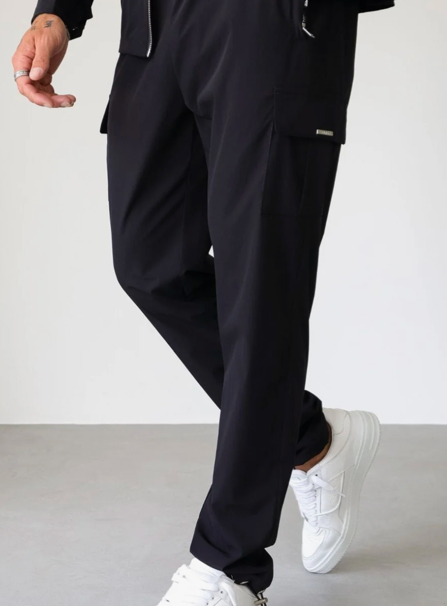 Belier Black Cargo Pant
