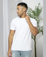 Capo Basket Weave T Shirt White
