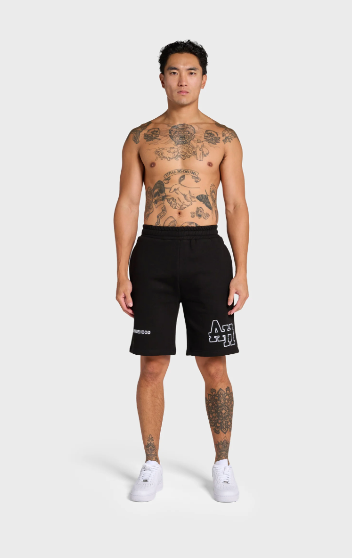 Annie Hood College Shorts Black