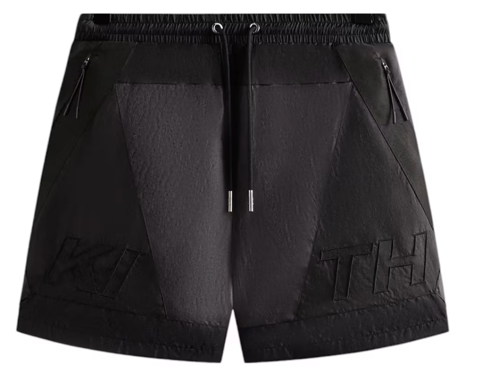 Kith Nylon Black Turbo Shorts