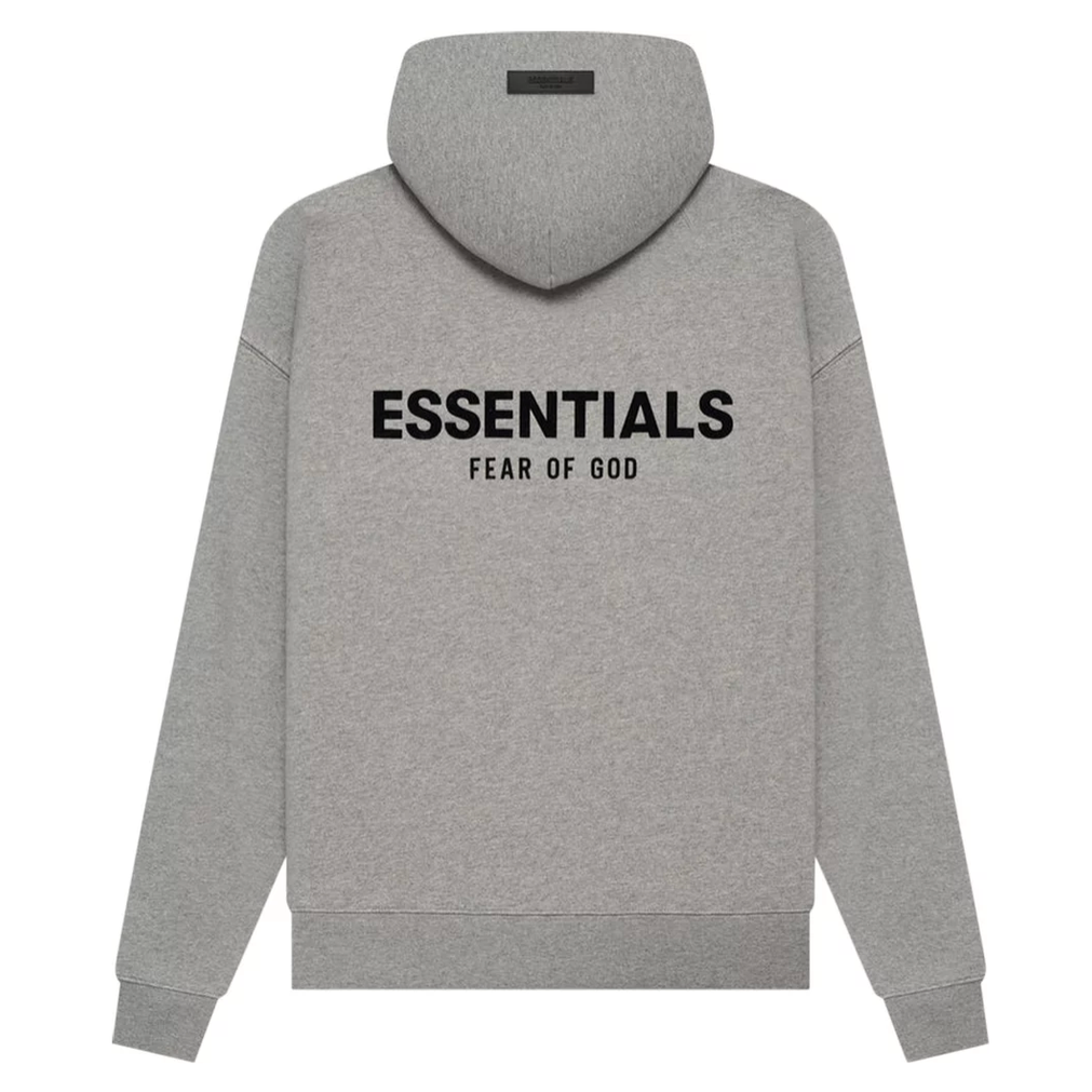 Fear of God Essentials Dark Oatmeal Hoodie (SS22)