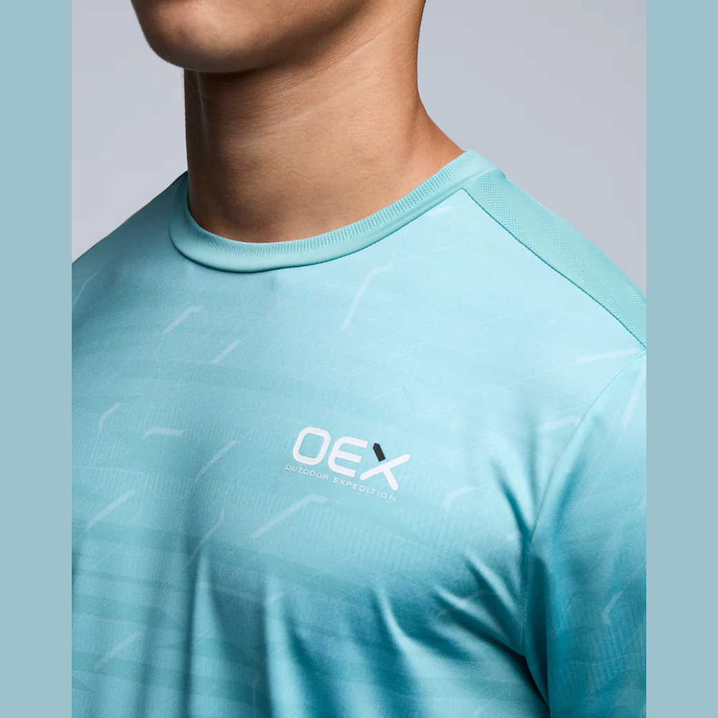 OEX HELMER T SHIRT LIGHT GREEN
