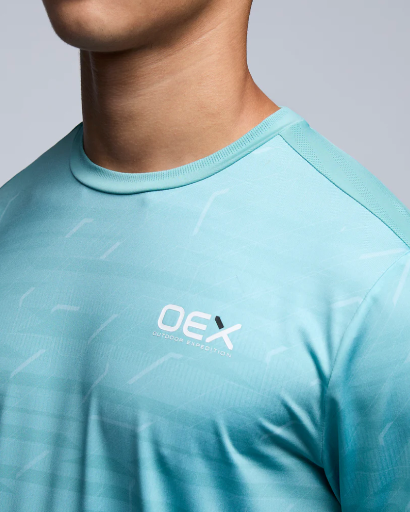 OEX HELMER T SHIRT LIGHT GREEN