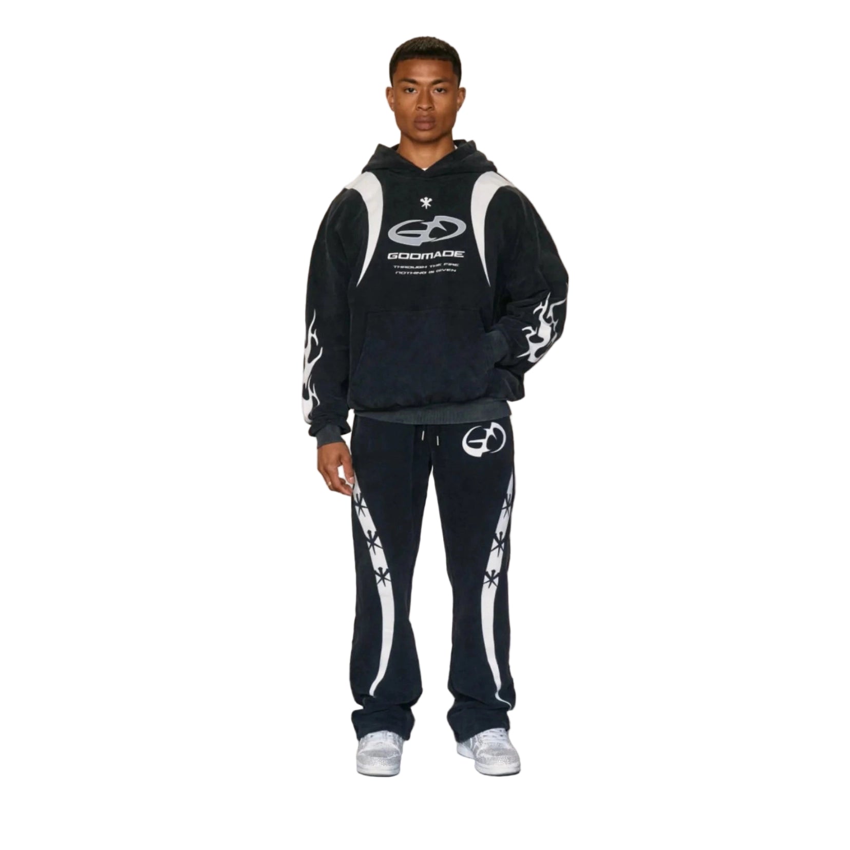 GODMADE GM TNT BLACK HOODIE