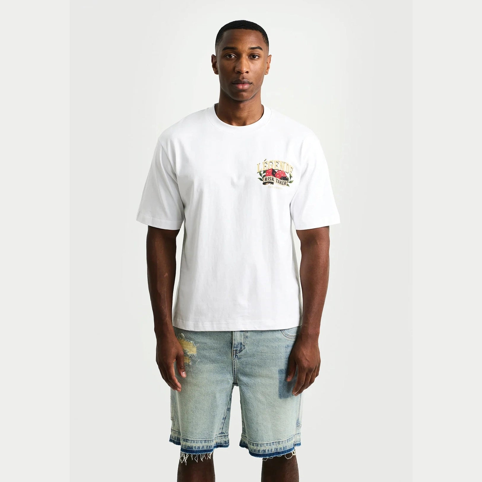 Legende Risk Taker Tee White