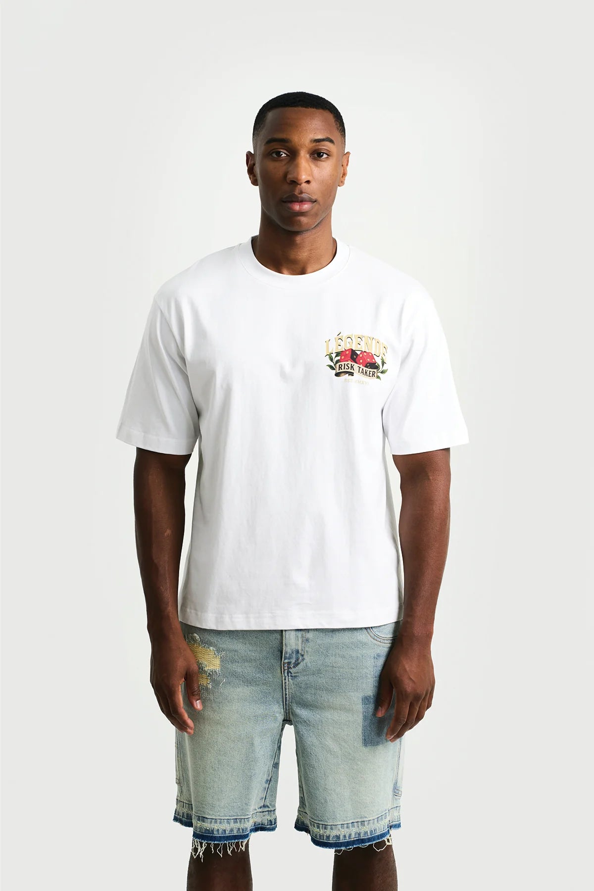 Legende Risk Taker Tee White