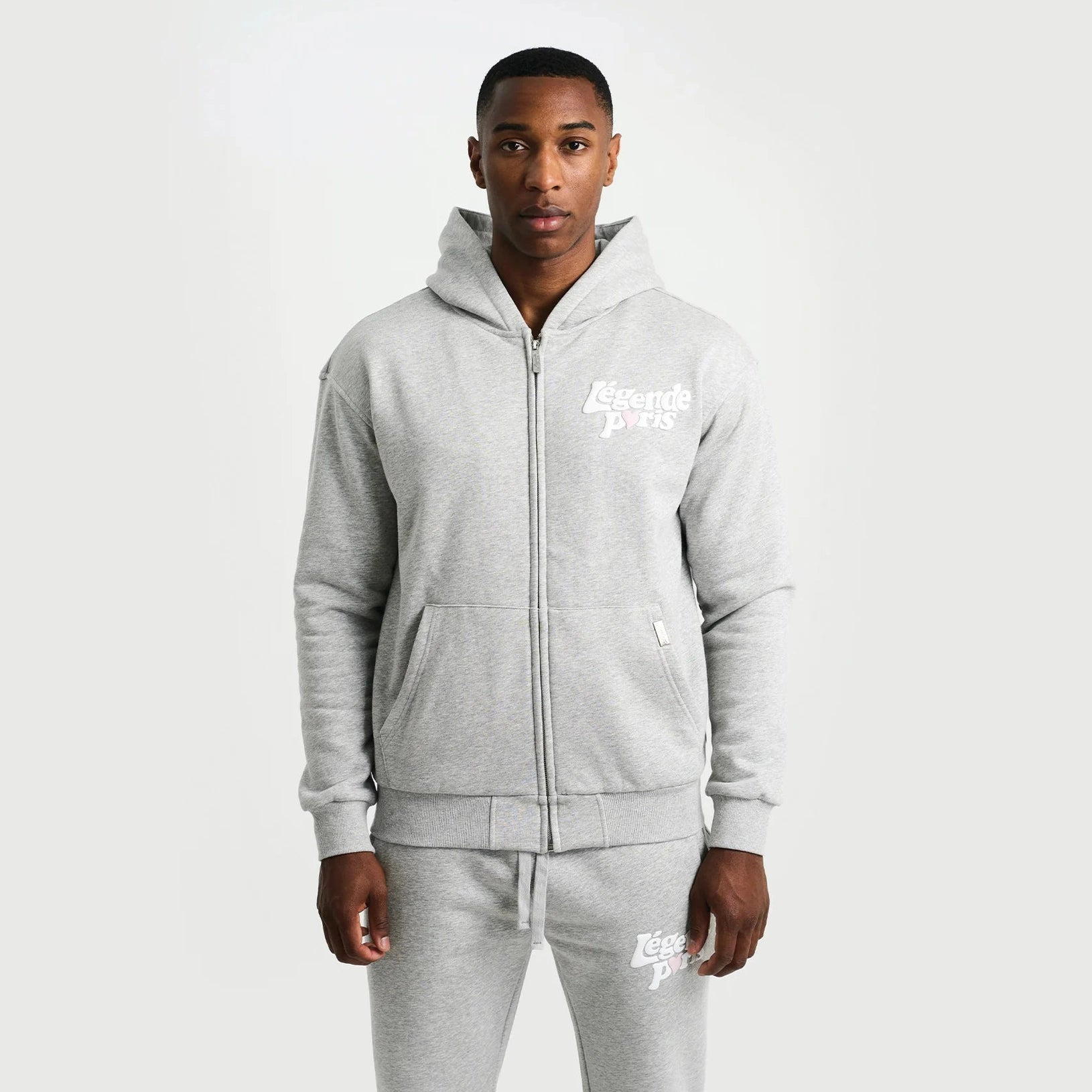 Legende LND Zip Hoodie Grey