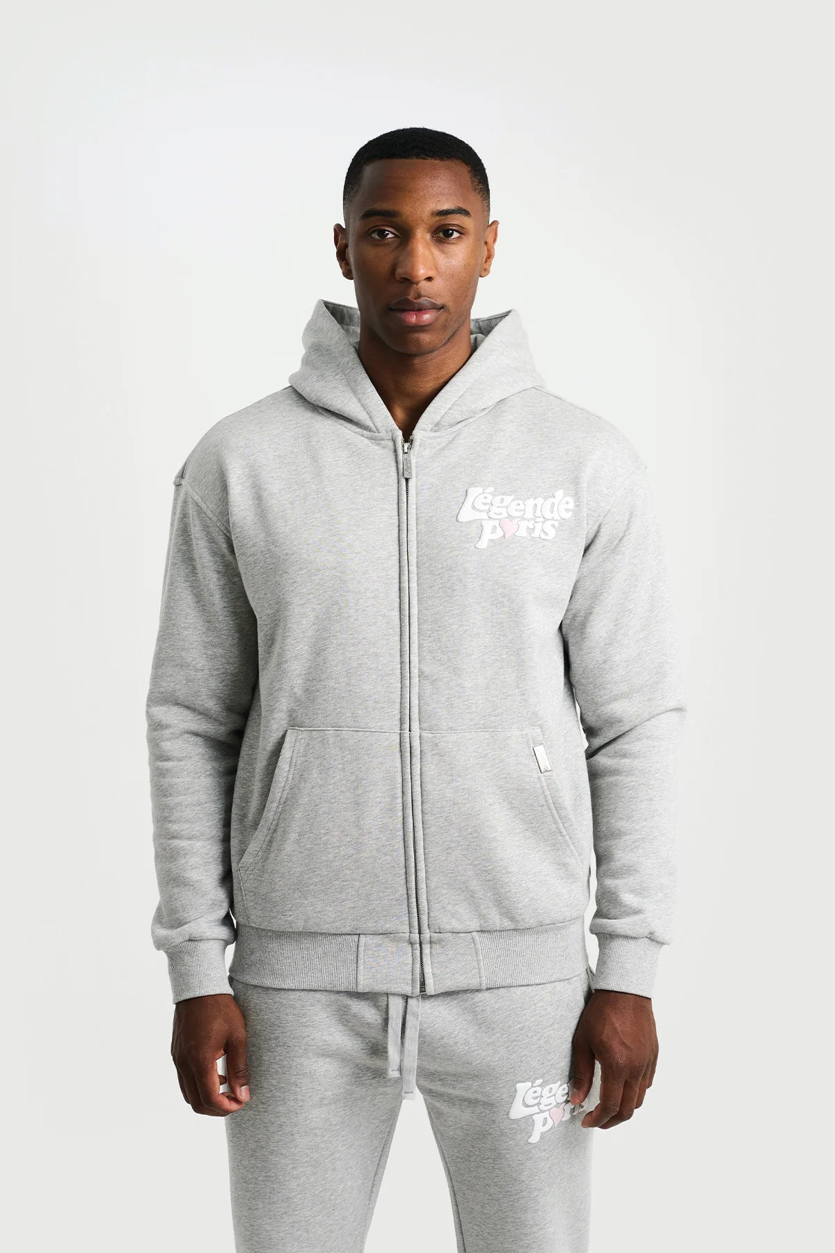 Legende LND Zip Hoodie Grey
