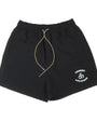Cherry Location Black Shorts