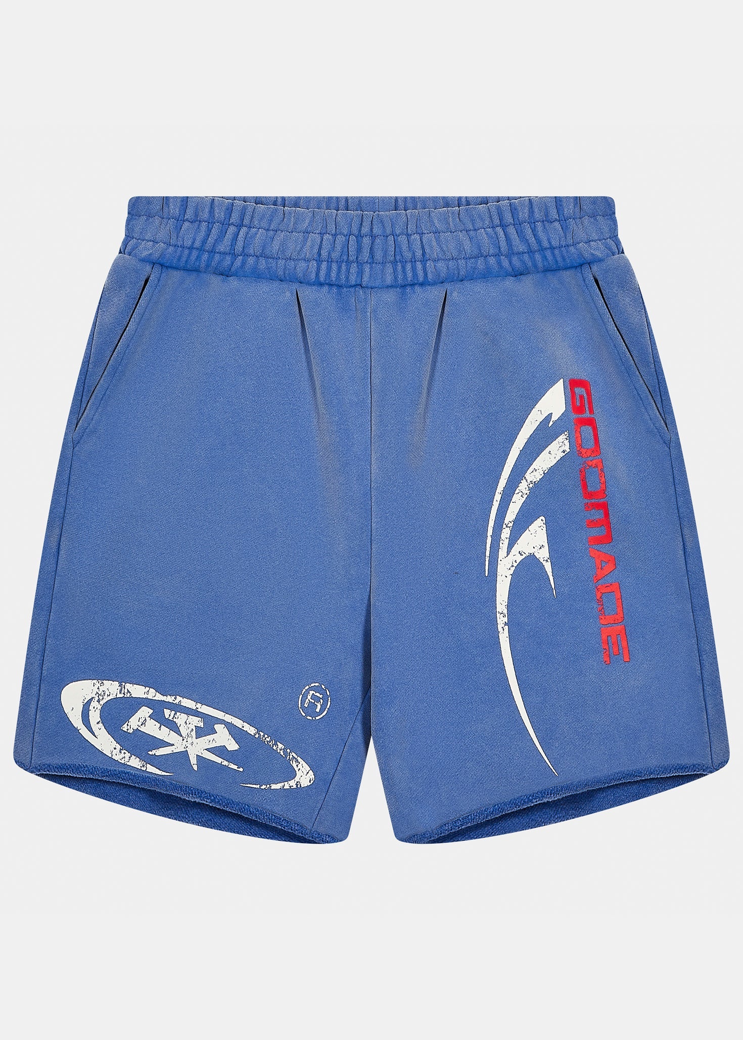 Godmade Road To Paradise Blue Shorts