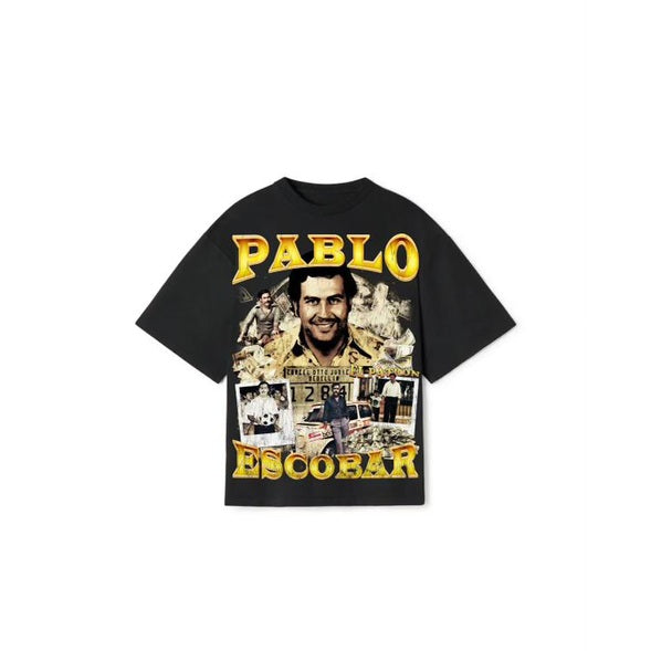 Strip Teez Pablo Escobar Black T-Shirt