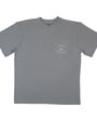 Cherry Location Grey Pocket Tee