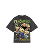 Strip Teez R9 Washed Black T-Shirt