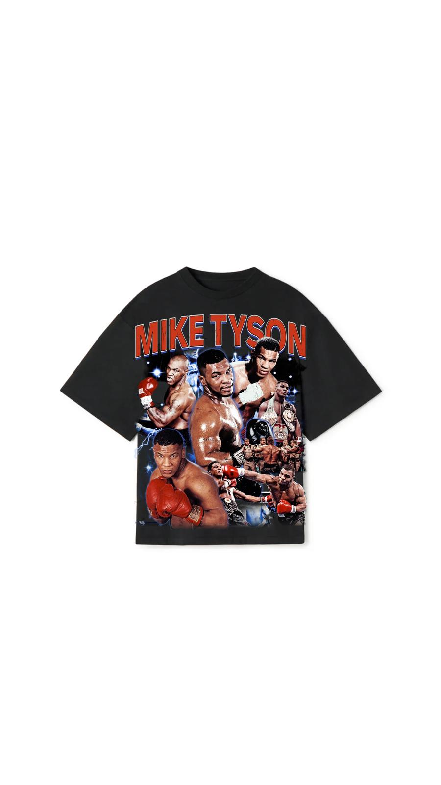 Strip Teez Mike Tyson Black T-Shirt