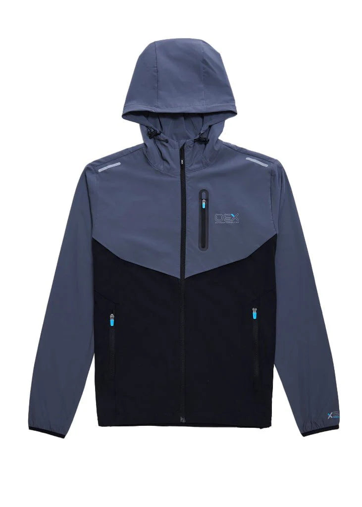 OEX FELL TRACK TOP BLACK/CHARCOAL