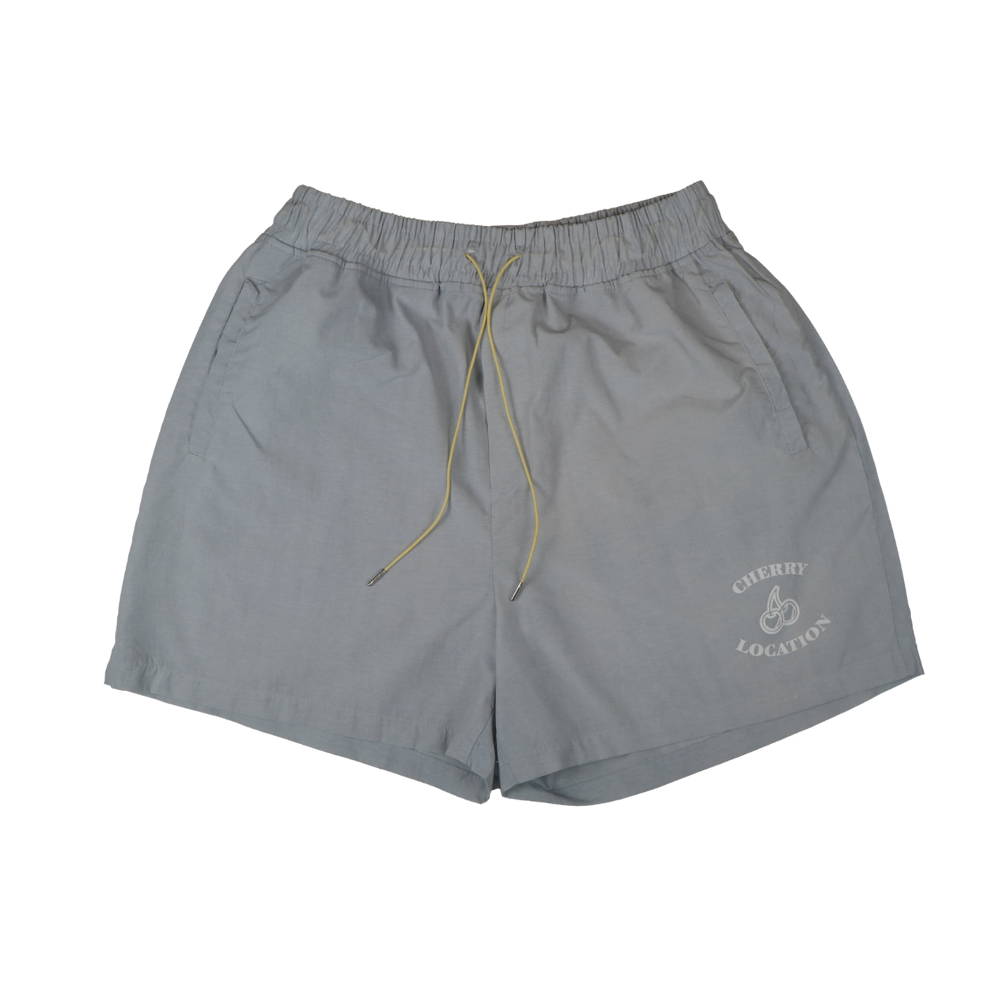 Cherry Location Grey Shorts