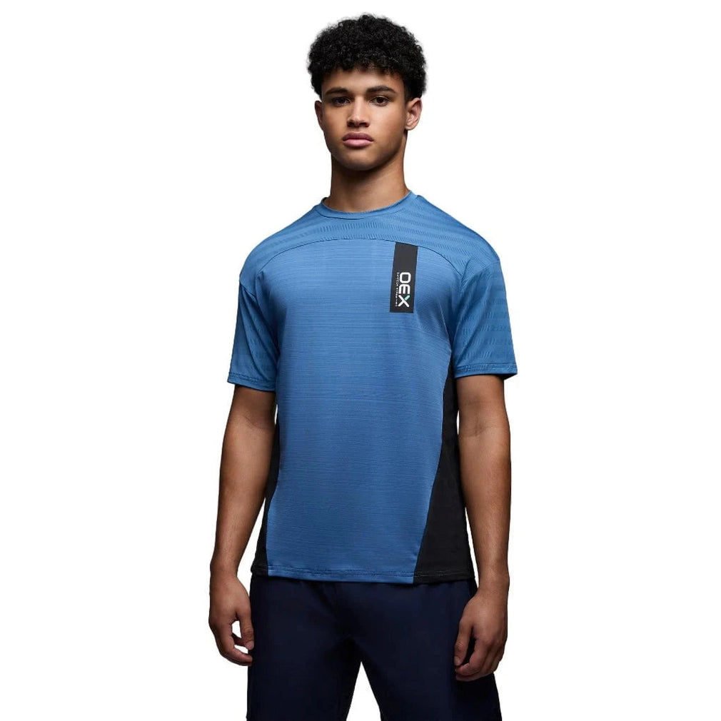 OEX PITON T SHIRT SOFT BLUE
