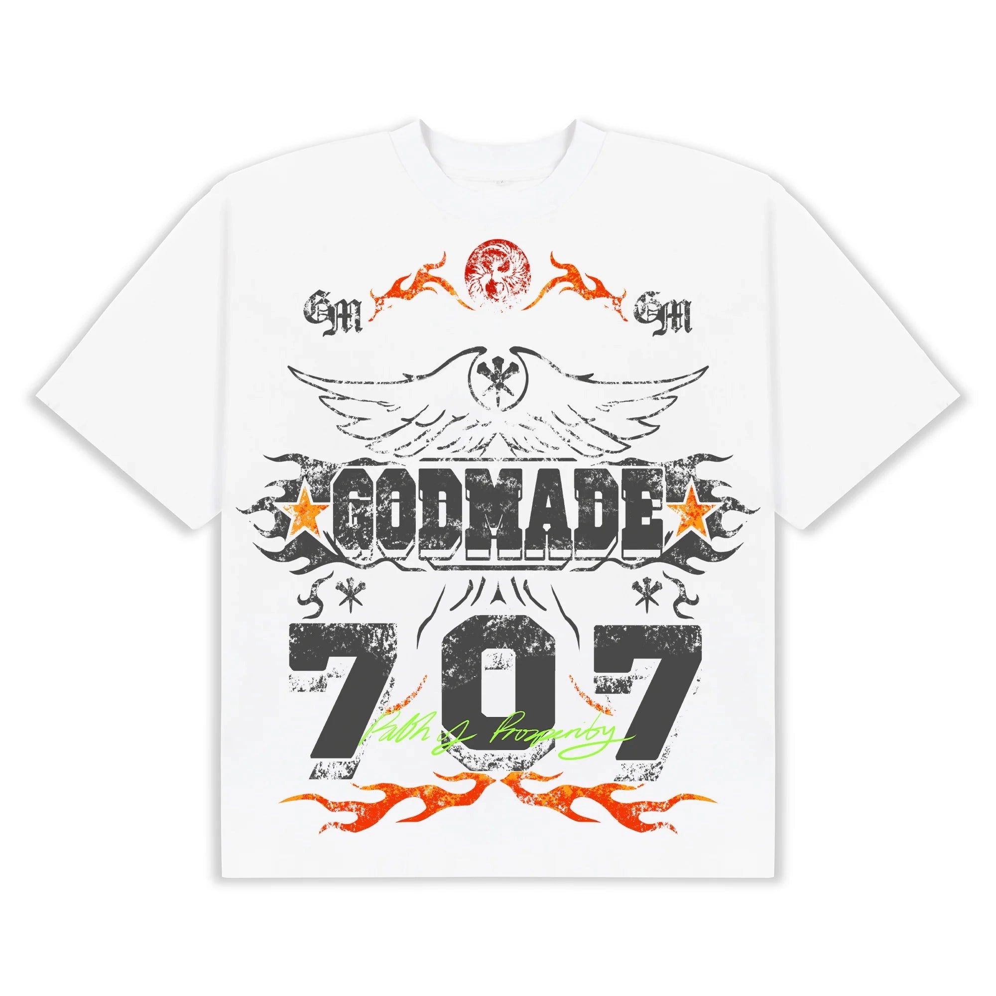 GODMADE PATH OF PROSPERITY WHITE T SHIRT