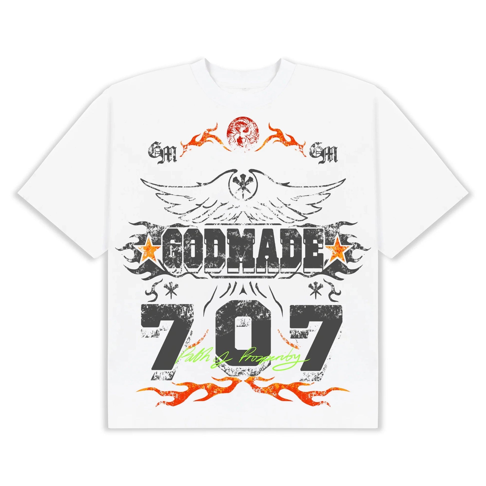 GODMADE PATH OF PROSPERITY WHITE T SHIRT