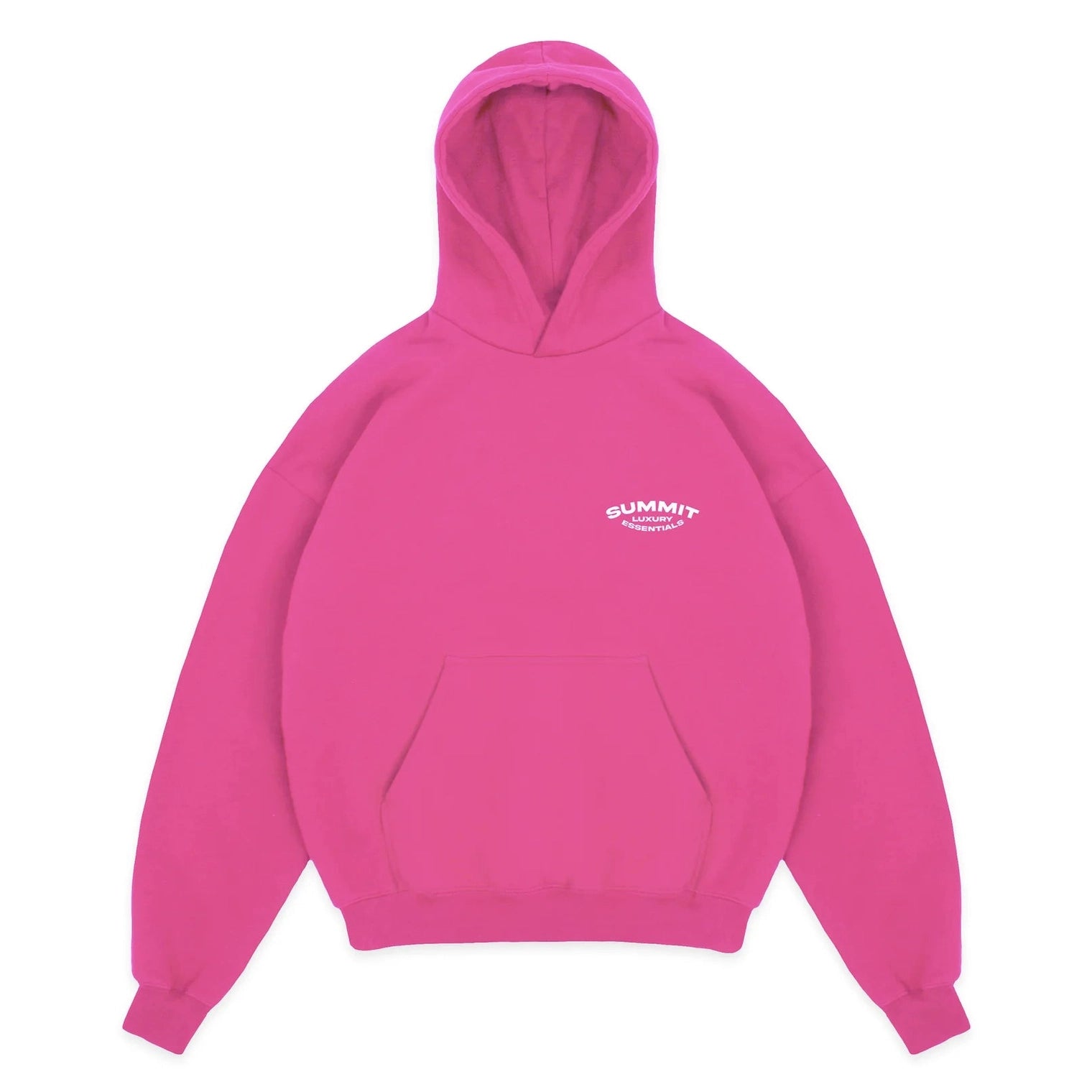 SUMMIT LUXURY ESSENTIALS HOODIE PINK Hyluxclothing SUMMIT LUXURY ESSENTIALS HOODIE PINK Hyluxclothing