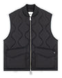 black summit quilted gilet