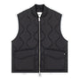 black summit quilted gilet
