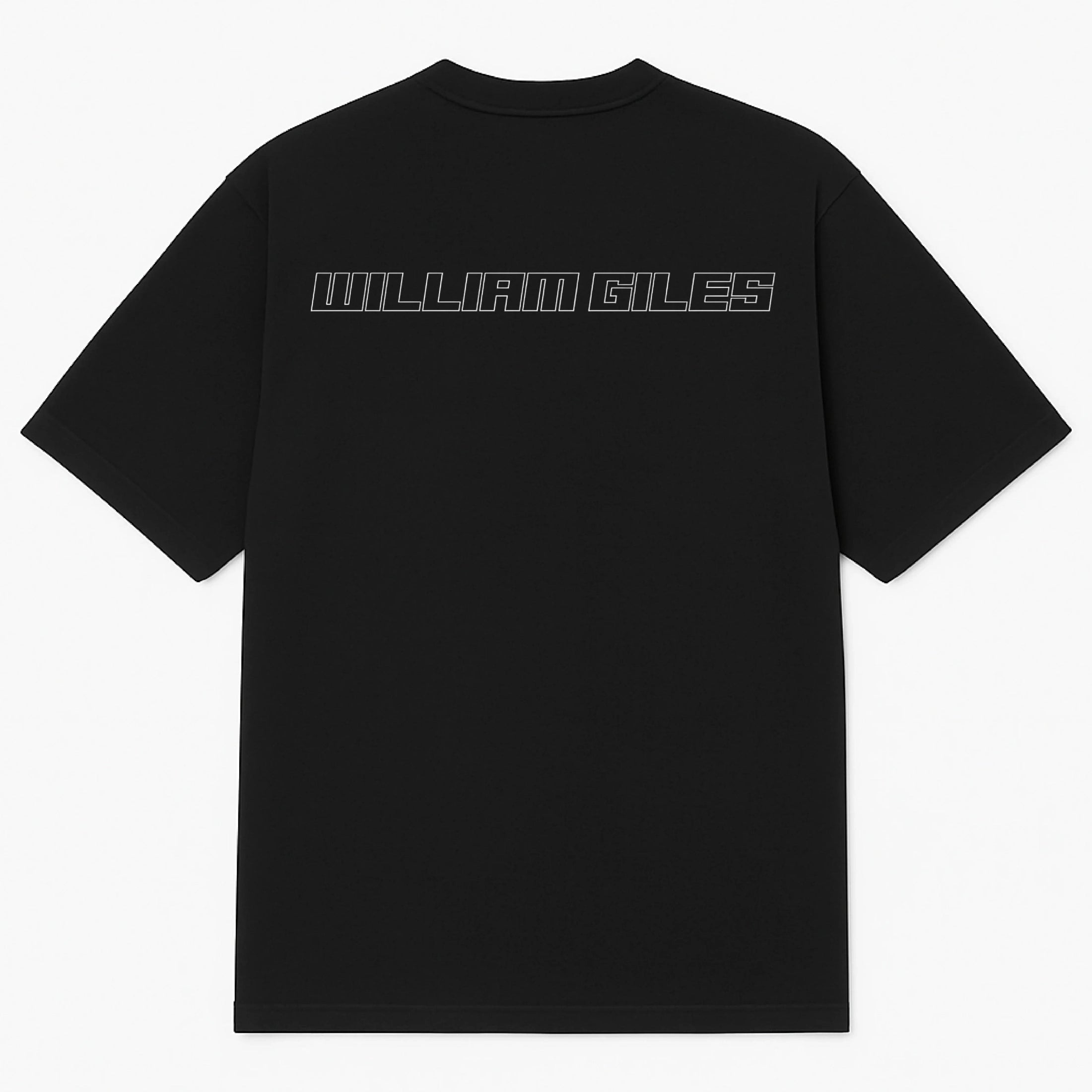 William Giles Black Logo T Shirt