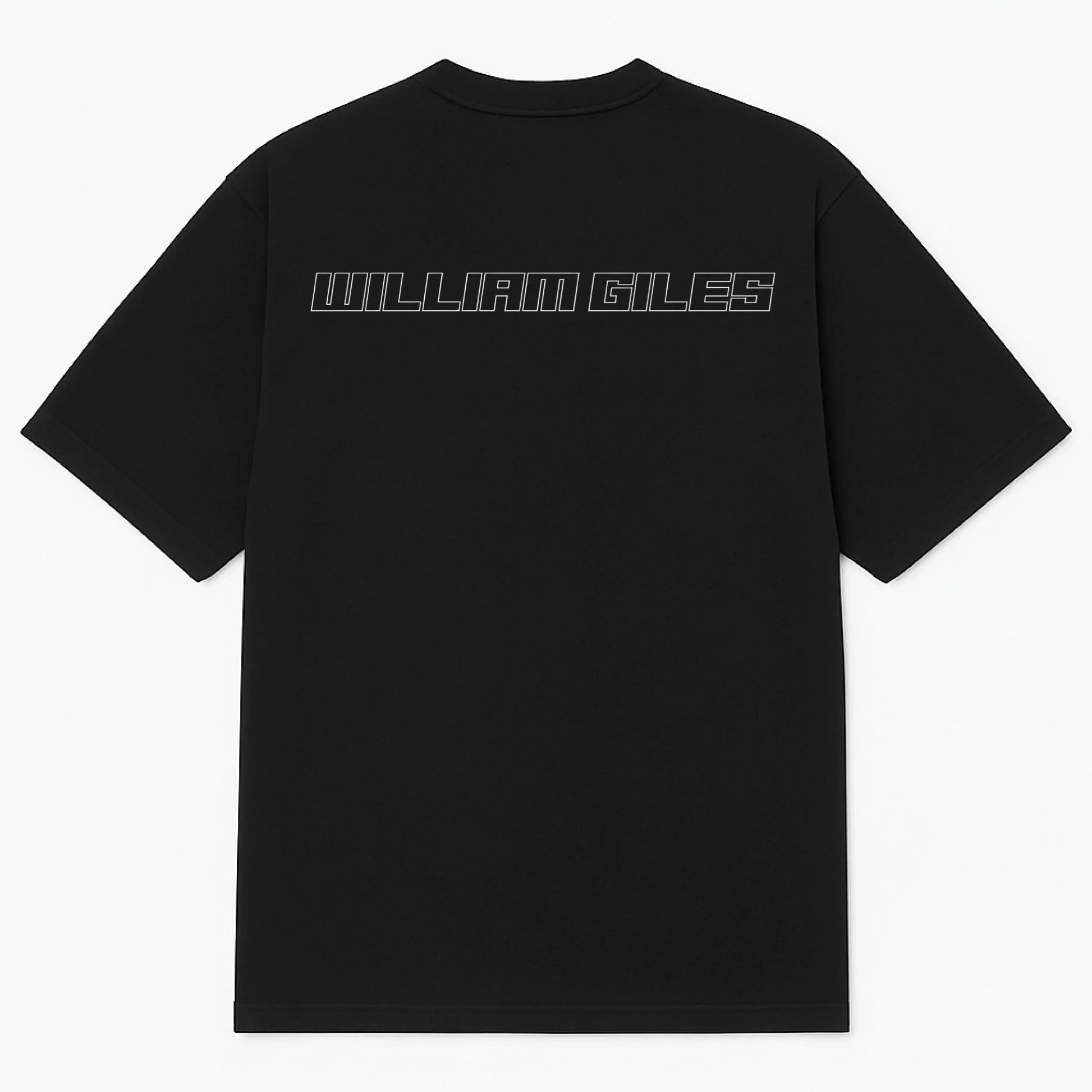 William Giles Black Logo T Shirt