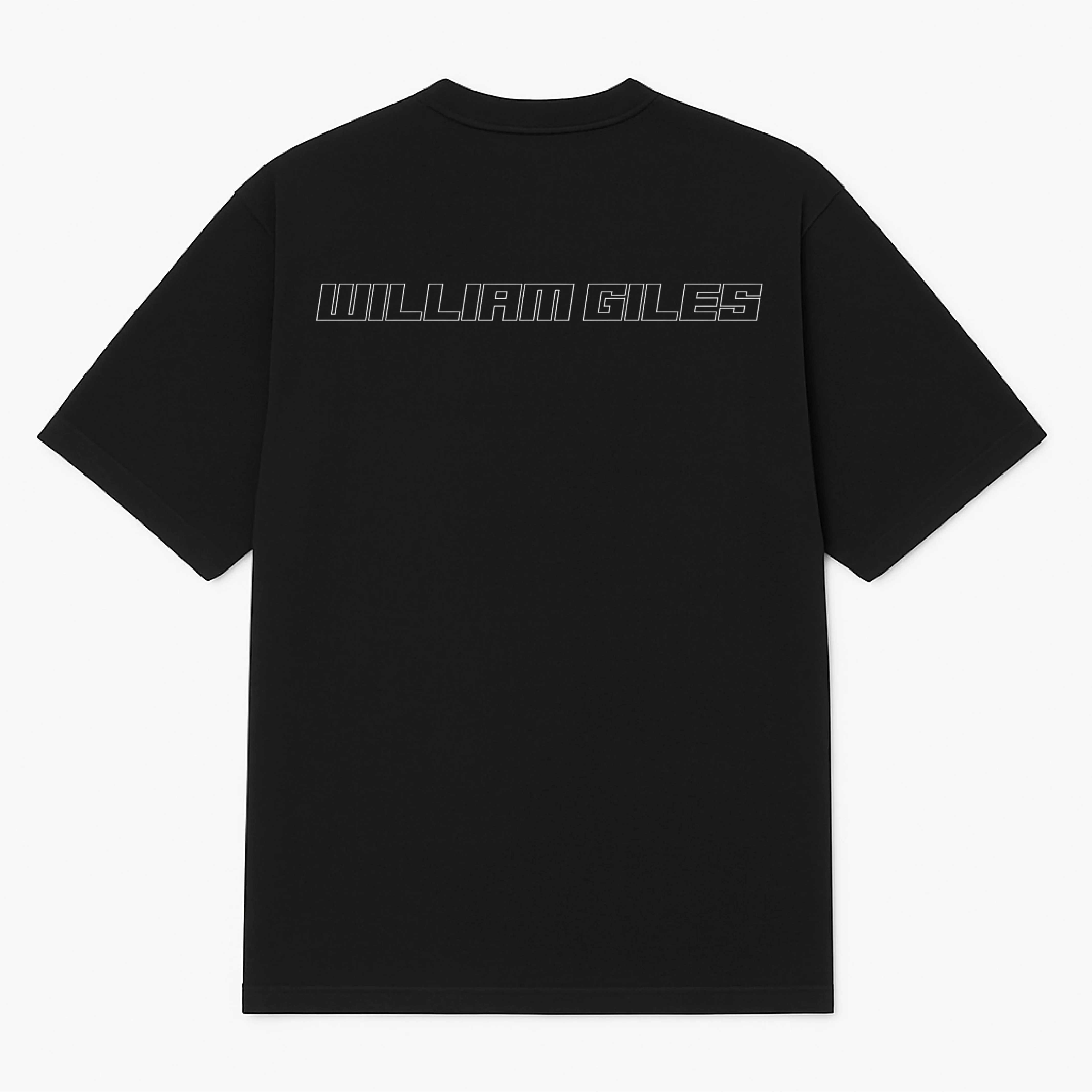 William Giles Black Logo T Shirt