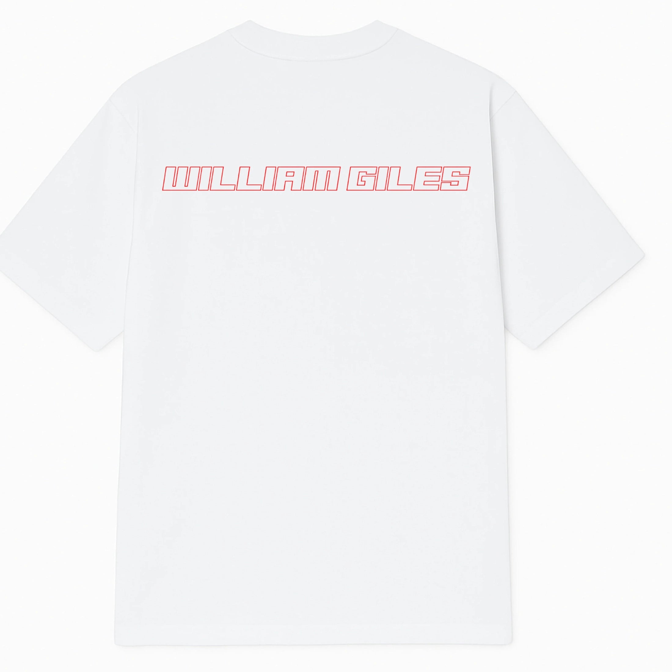 William Giles Red Logo T Shirt