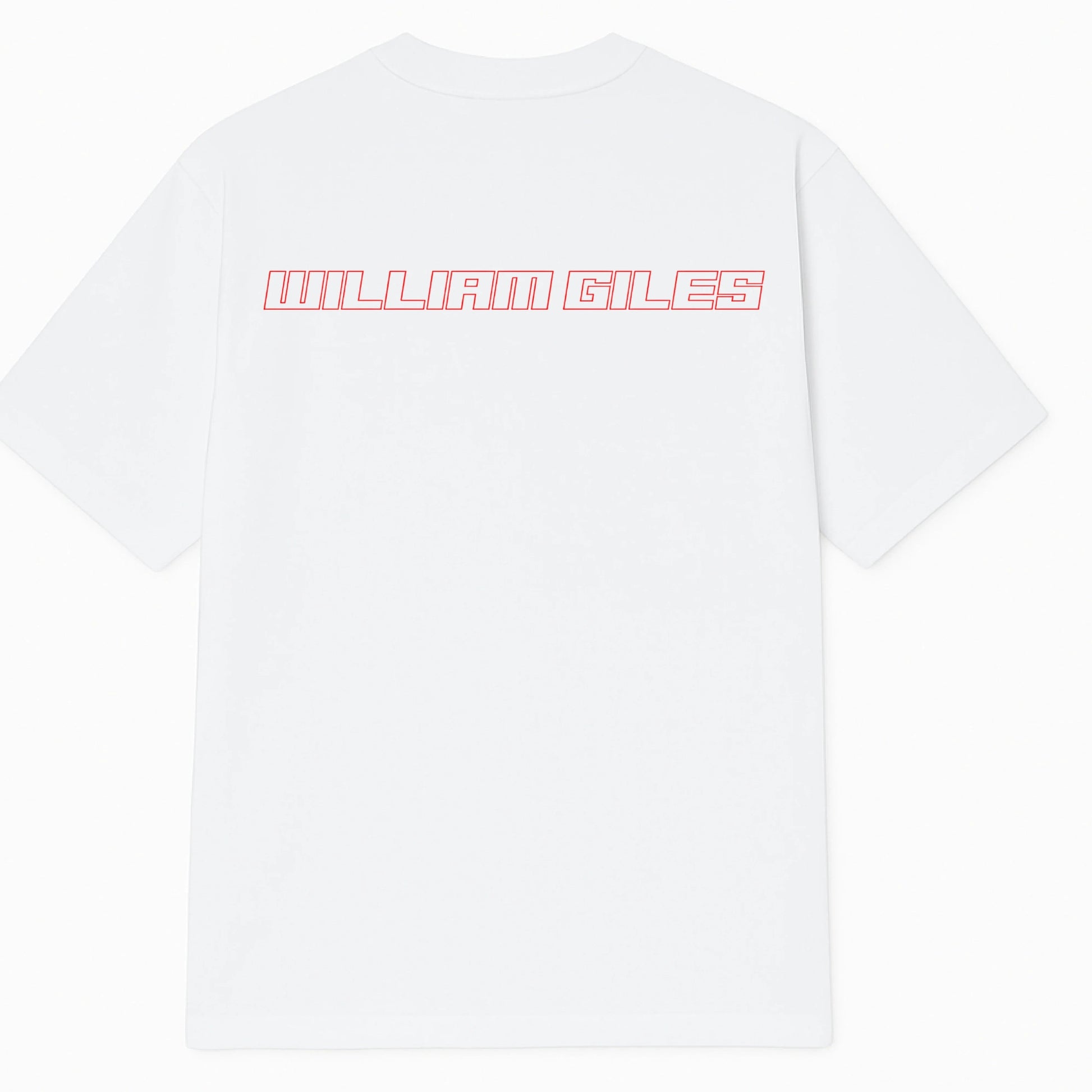 William Giles Red Logo T Shirt