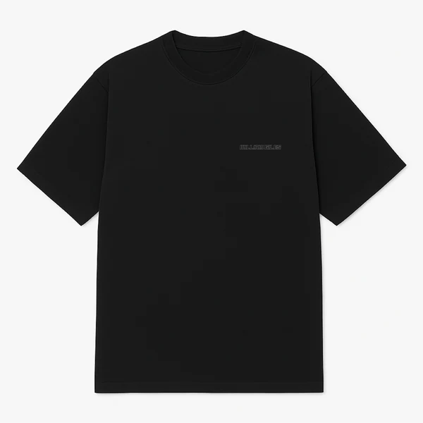 William Giles Black Logo T Shirt