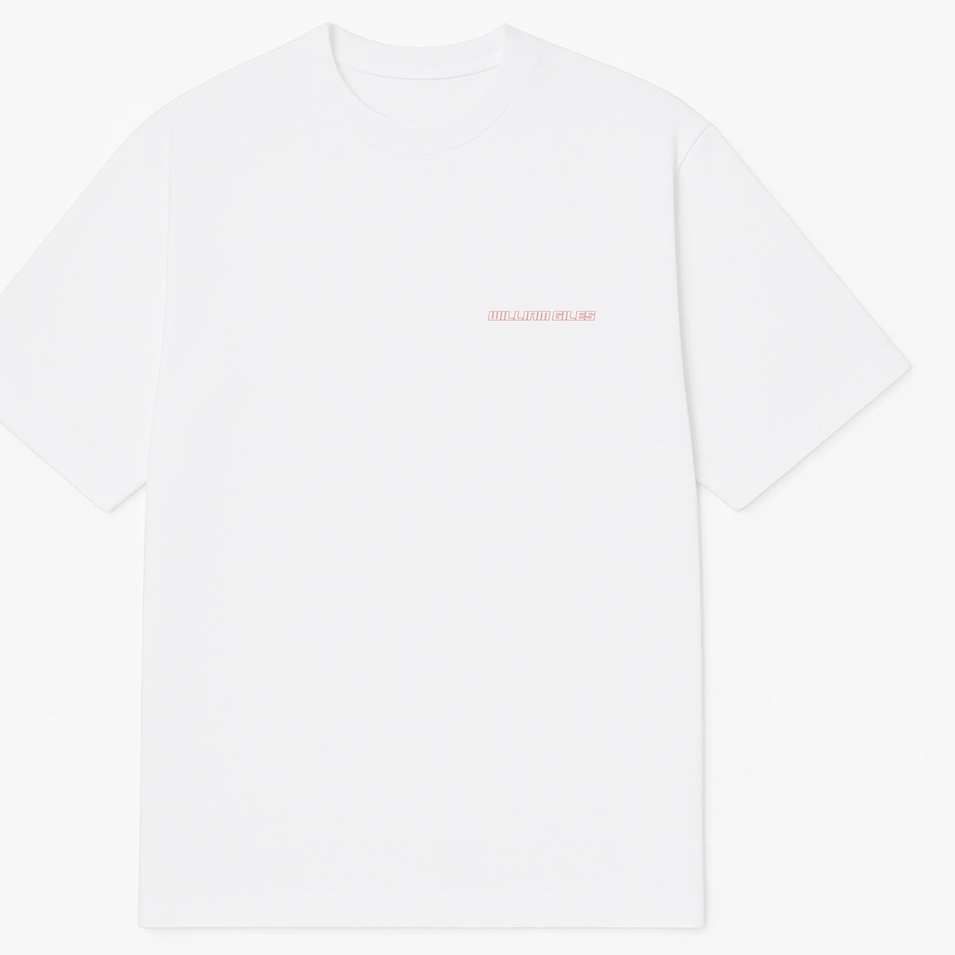William Giles Red Logo T Shirt