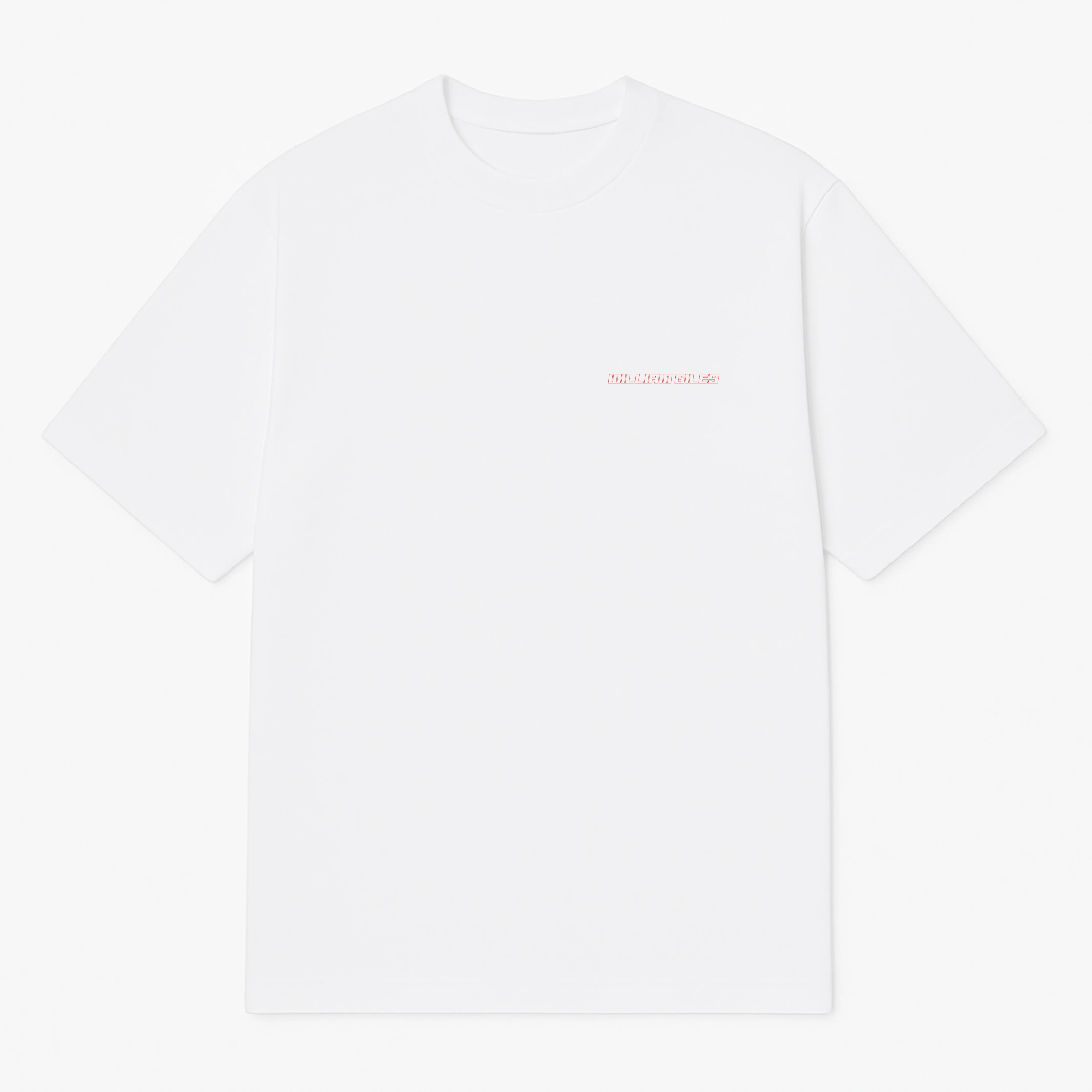 William Giles Red Logo T Shirt