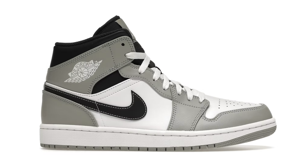 Jordan 1 Mid Light Smoke Grey (Anthracite)