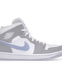 Jordan 1 Mid Wolf Grey Aluminum (Wolf Grey)